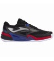 Joma Roland 2401 Black Red Shoes | IPONTENNIS