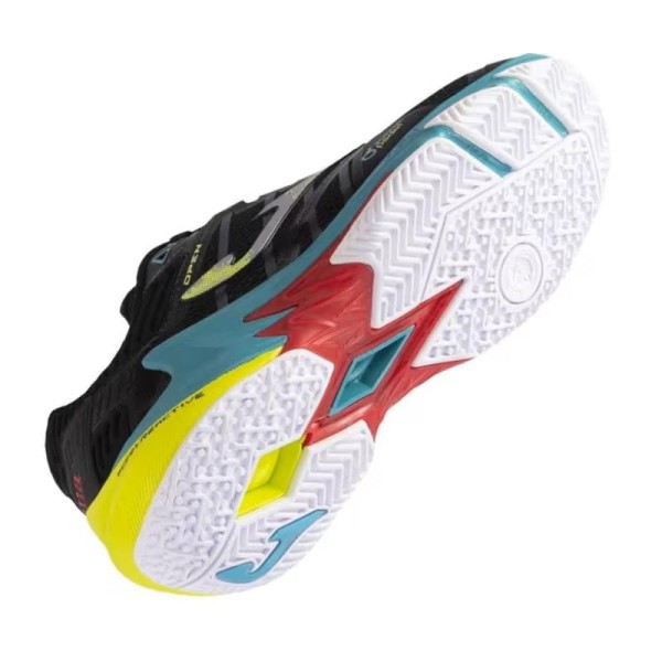 Joma Open 2401 Black Shoes | IPONTENNIS