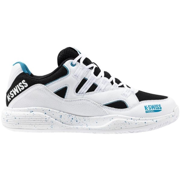 Tenis K-swiss Tura Team Padel Branco Preto Azul | IPONTENNIS