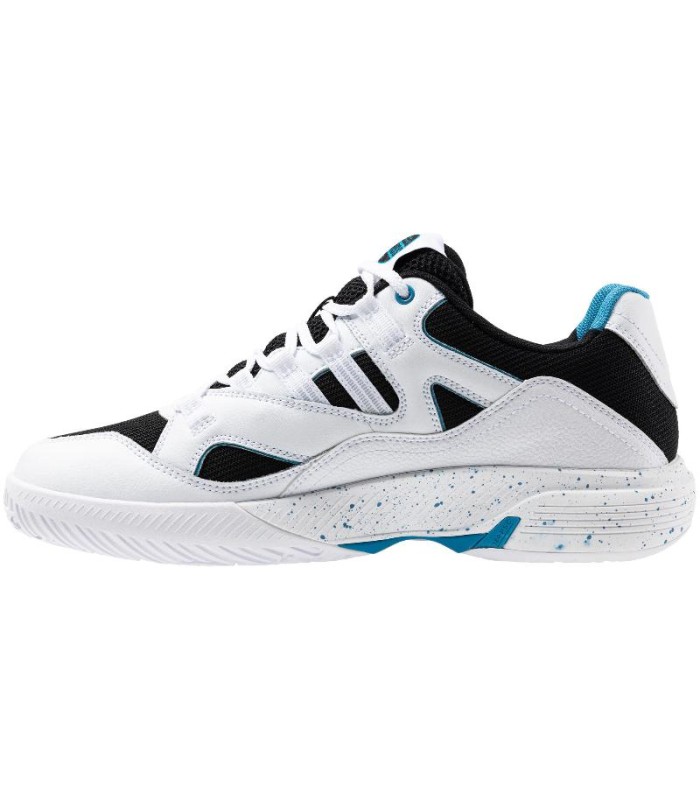 Zapatillas Kswiss Tura Team Padel Blanco Negro Azul Oferta + Barato 3