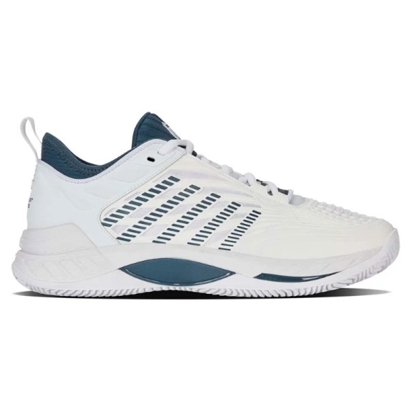 K-swiss Hypercourt Supreme 2 HB Clay White Green shoes | IPONTENNIS