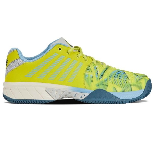 Zapatillas Kswiss Express Light 3 HB Padel Amarillo Azul Oferta + Barato 1