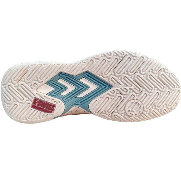 K-swiss Tura Team Padel White Purple Women's Shoes | IPONTENNIS