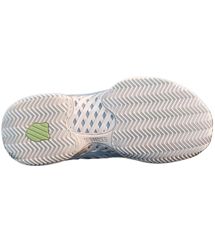 Tenis K-swiss Express Light 3 HB Clay Branco Azul Verde Mulher | IPONTENNIS