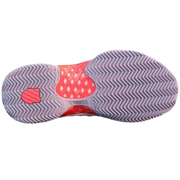 K-swiss Express Light 3 HB Clay White Purple Women's Shoes | IPONTENNIS