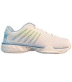 Tenis K-Swiss Hypercourt Express 2 HB Clay Branco Azul Verde Mulher | IPONTENNIS