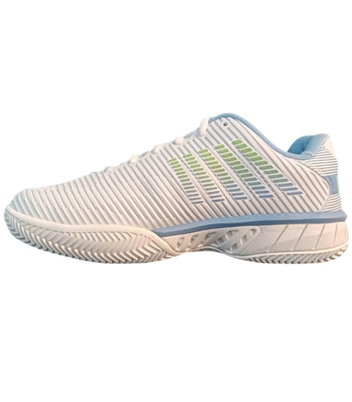 Zapatillas Kswiss Hypercourt Express 2 HB Clay Blanco Azul Verde Mujer Oferta + Barato 3