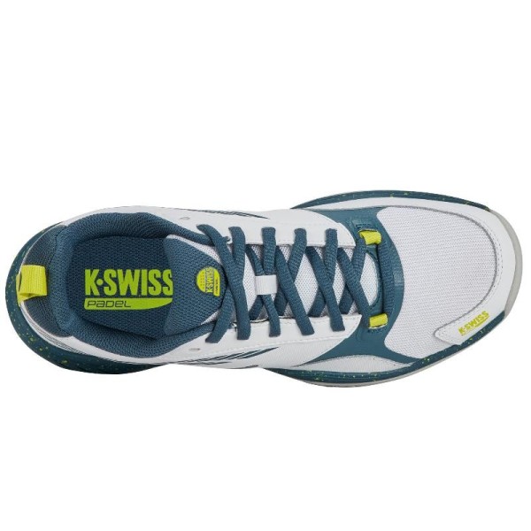 Tenis K-Swiss Speedex Padel Branco Indian Teal | IPONTENNIS
