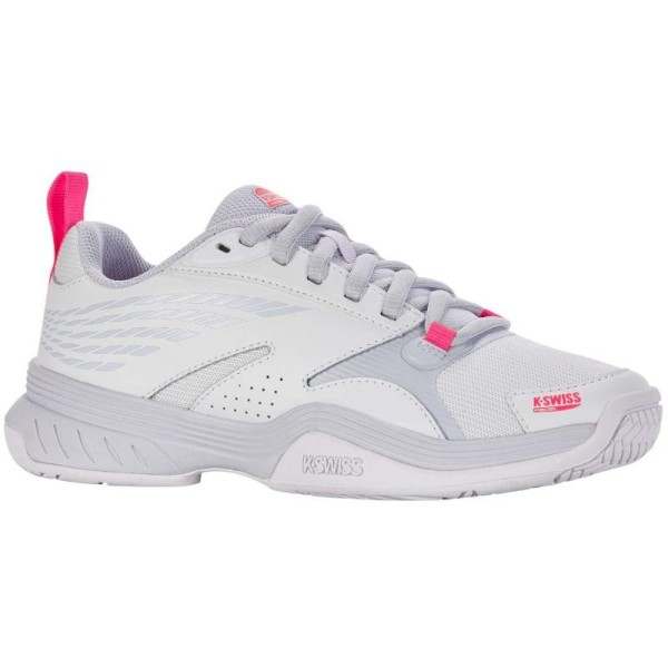 Zapatillas Kswiss Speedex Padel Blanco Rosa Neon Mujer Oferta + Barato 4