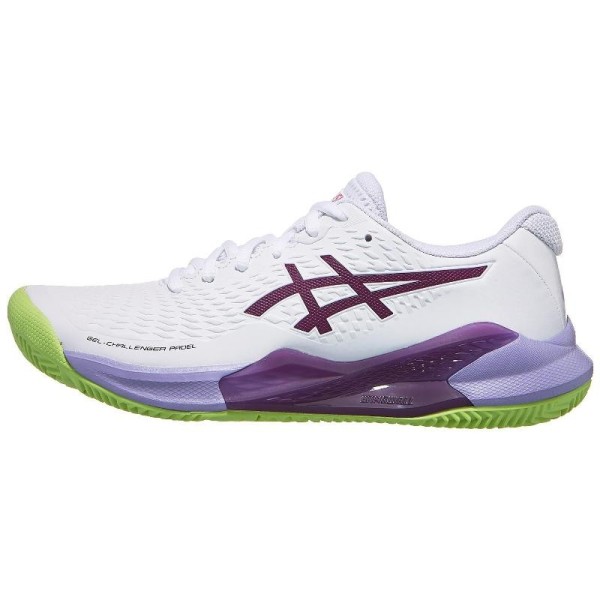 Asics Gel Challenger 14 Padel Shoes White Intense Mauve Women | IPONTENNIS