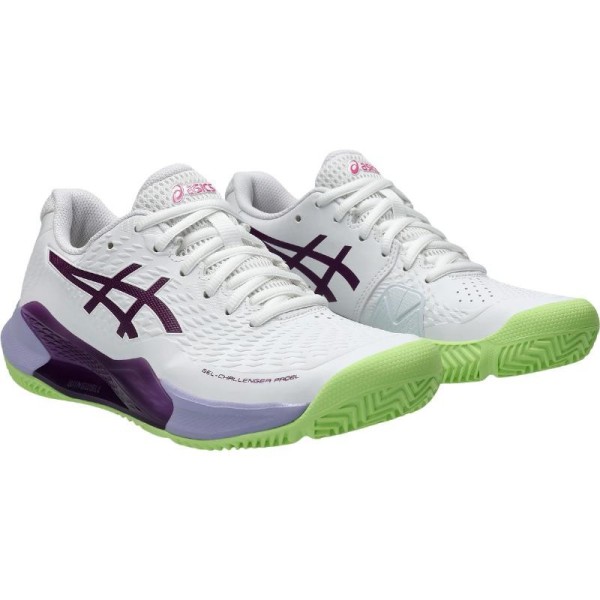 Zapatillas Asics Gel Challenger 14 Padel Blanco Malva Intenso Mujer Oferta + Barato 4