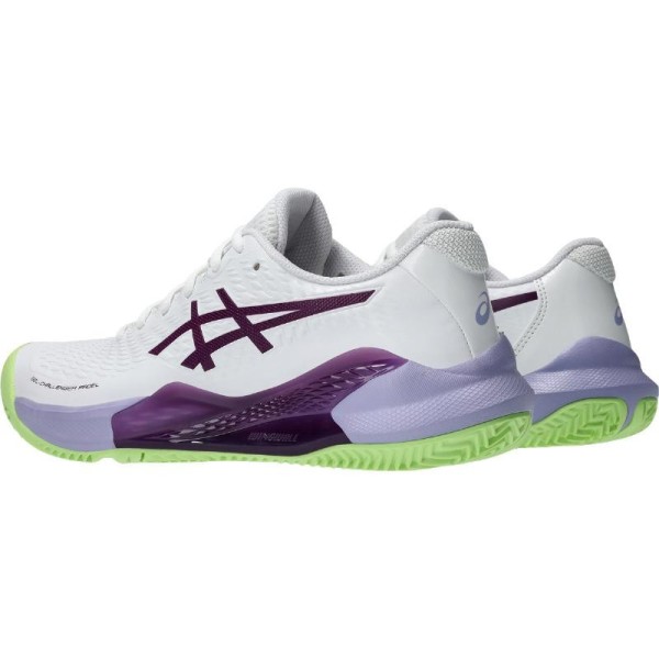 Asics Gel Challenger 14 Padel Shoes White Intense Mauve Women | IPONTENNIS