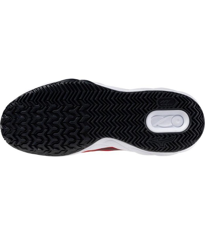 Mizuno Wave Enforce Court Padel Red White Black Shoes | IPONTENNIS