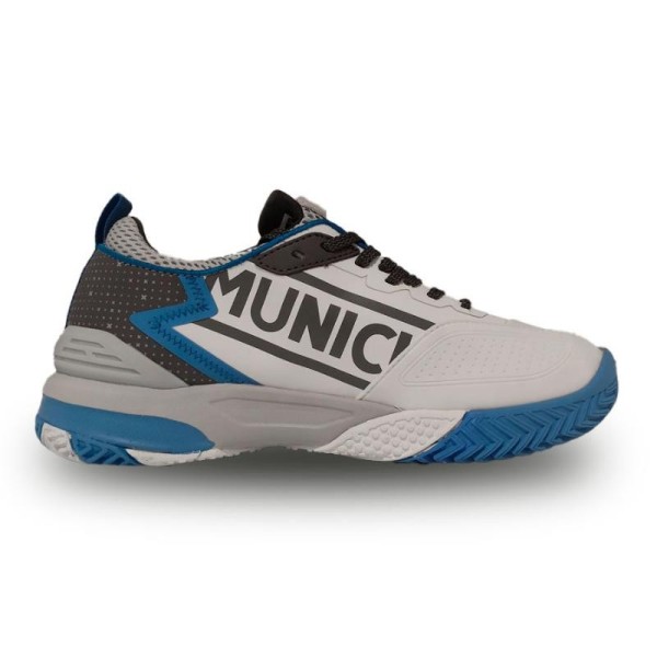 Munich Stratos 18 White Blue Shoes | IPONTENNIS