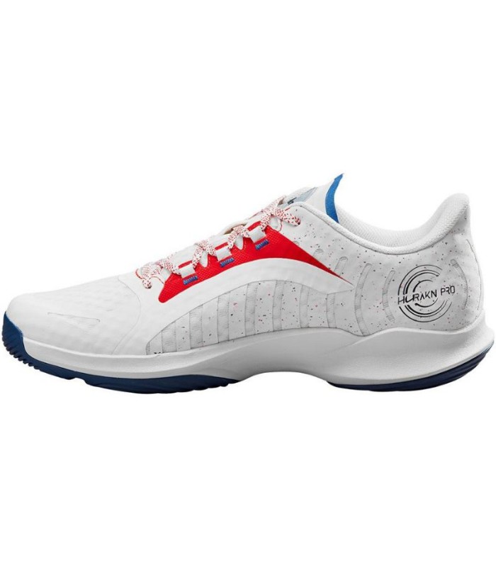Tenis Wilson Hurakn Pro Branco Vermelho Azul | IPONTENNIS