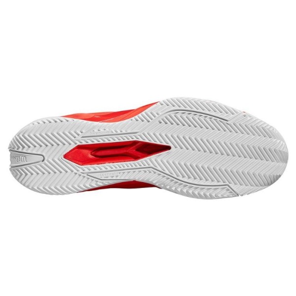 Tenis Wilson Rush Pro 4.5 Clay Vermelho Branco | IPONTENNIS