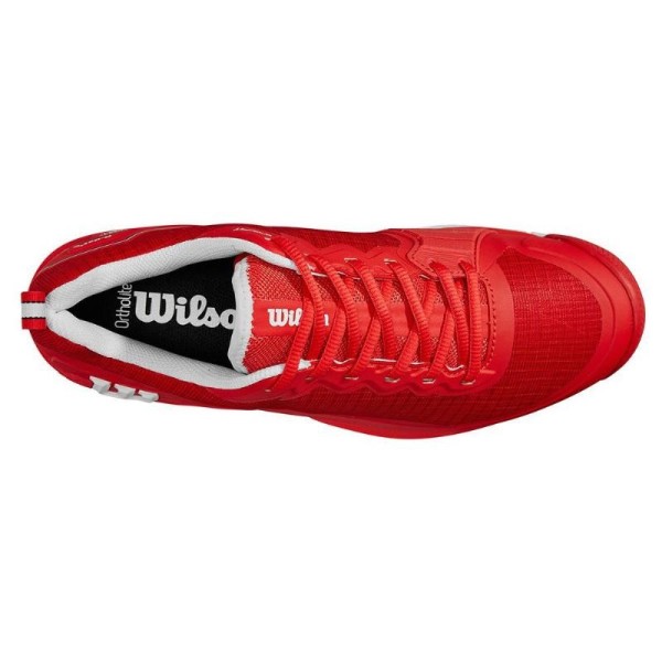 Tenis Wilson Rush Pro 4.5 Clay Vermelho Branco | IPONTENNIS