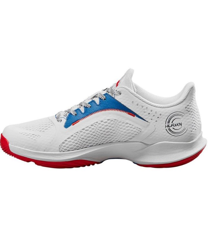 Wilson Hurakn 2.0 White Blue Red Women's Shoes | IPONTENNIS