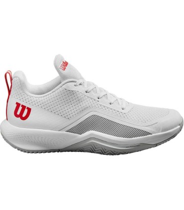 Zapatillas Wilson Rush Pro Lite Blanco Azul Perla Rojo Mujer Oferta + Barato 1
