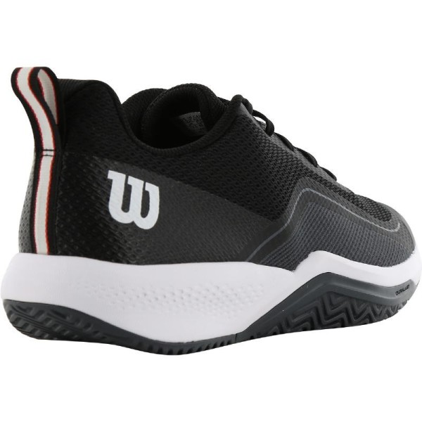 Wilson Rush Pro Lite Black Red White shoes | IPONTENNIS