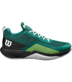 Wilson Rush Pro Lite Green Black White shoes | IPONTENNIS