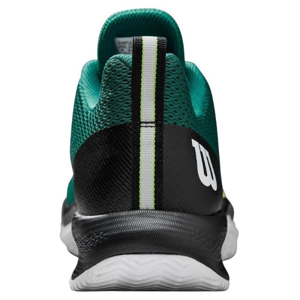 Wilson Rush Pro Lite Green Black White shoes | IPONTENNIS