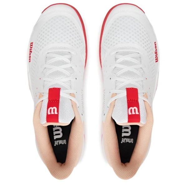 Tenis Wilson Kaos Stroke 2.0 Branco Coral Mulher | IPONTENNIS