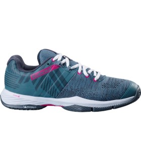 Babolat Sensa Blue Atlantic White Women's Shoes  | Ipontennis