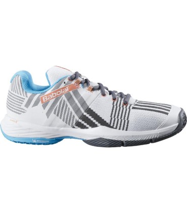 Zapatillas Babolat Sensa Blanco Turquesa Mujer 1