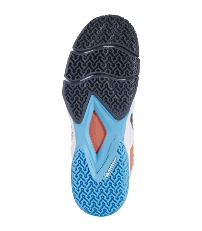 Babolat Sensa White Turquoise Women's Shoes | IPONTENNIS