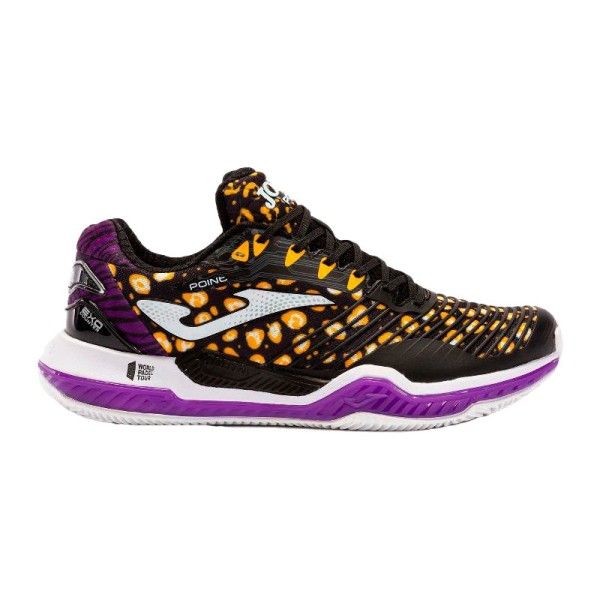Joma WPT Alba Galan shoes T.Point Black Purple | IPONTENNIS