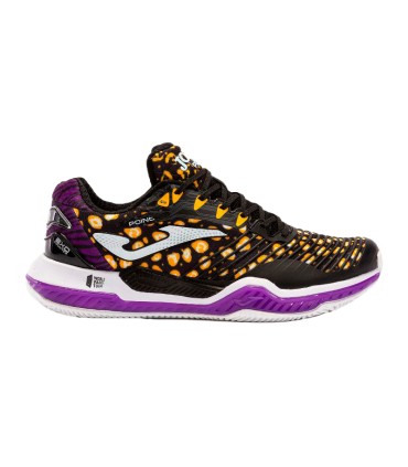 Joma WPT Alba Galan shoes T.Point Black Purple | IPONTENNIS