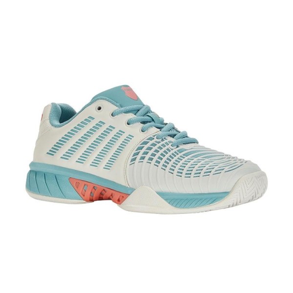 Tenis K-swiss Express Light 3 HB Branco Turquesa Mulher | IPONTENNIS