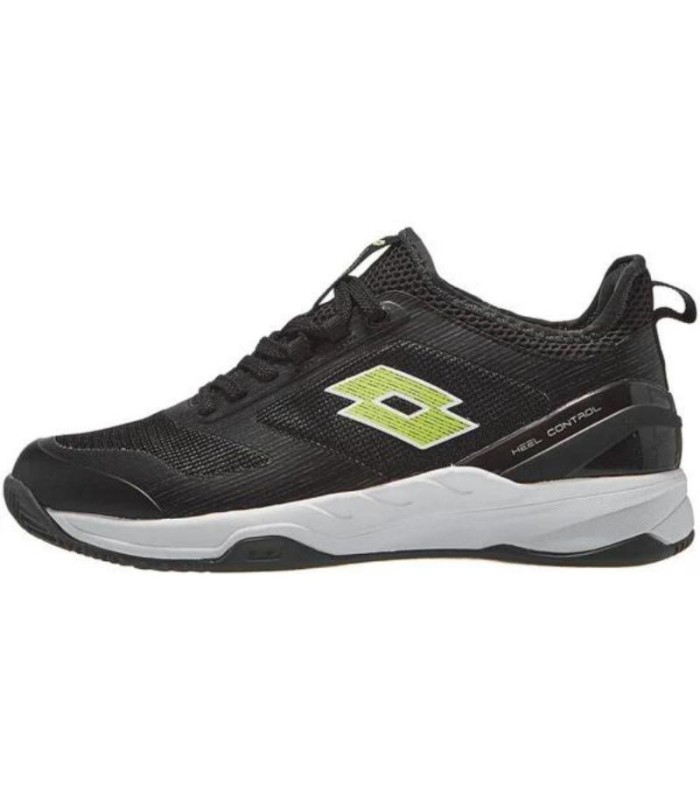 Lotto Mirage 200 CLY Black Green shoes | IPONTENNIS