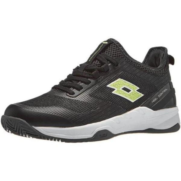 Lotto Mirage 200 CLY Black Green shoes | IPONTENNIS