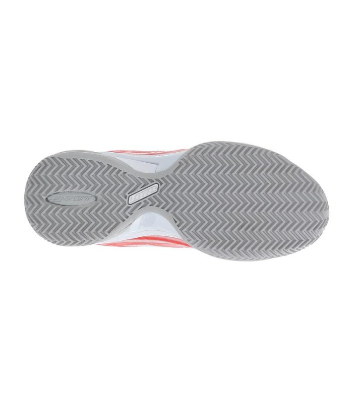 Tenis Lotto Mirage 300 Vermelho Papoila Branco Mulher | IPONTENNIS