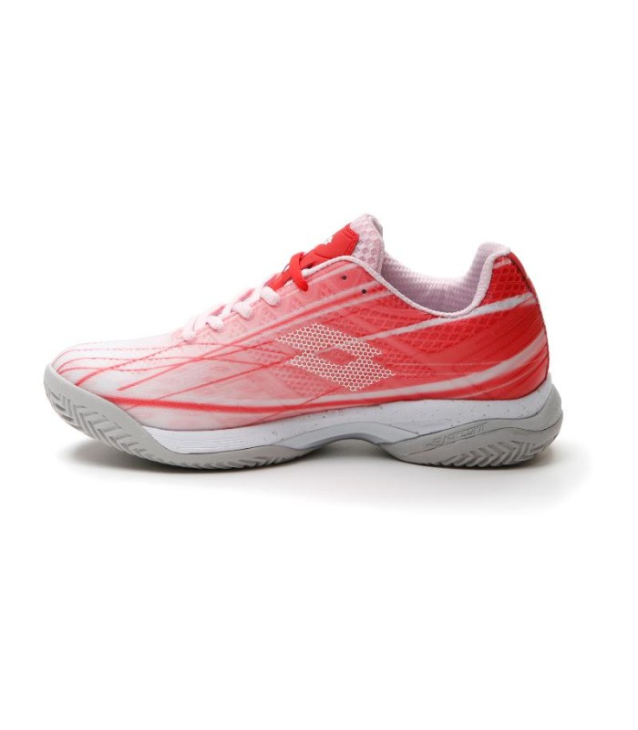 Lotto Mirage 300 Red Poppy White Women's Shoes | IPONTENNIS