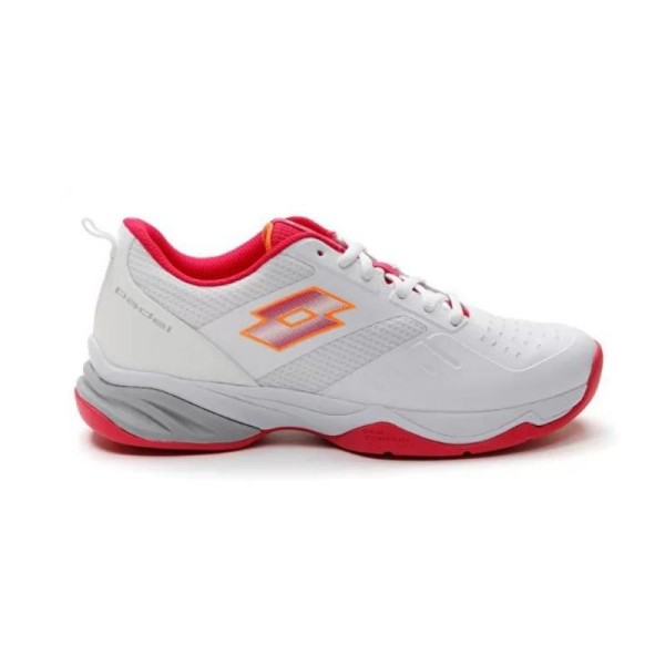 Tenis Lotto Superrapida 400 V Branco Rosa Mulher | IPONTENNIS