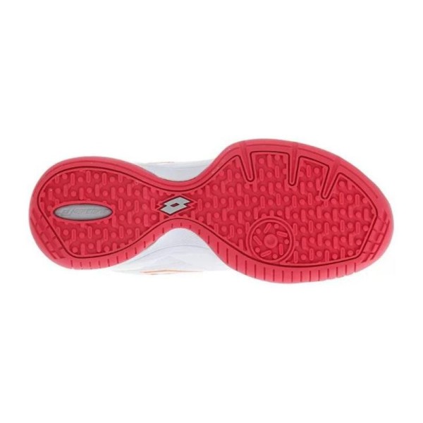 Zapatillas Lotto Superrapida 400 V Blanco Rosa Mujer 2