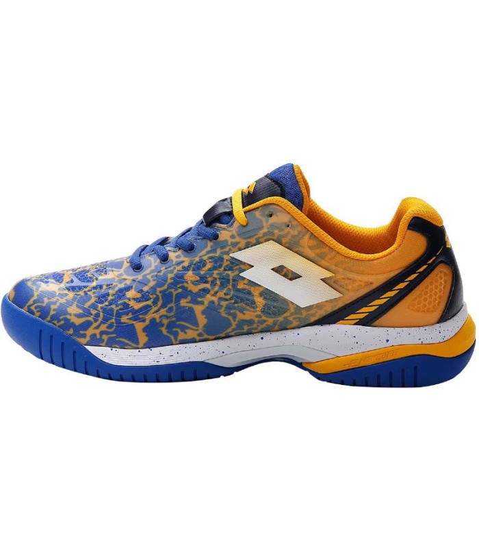 Zapatillas Lotto Superrapida 200 III Azul Pacifico Azafran 3