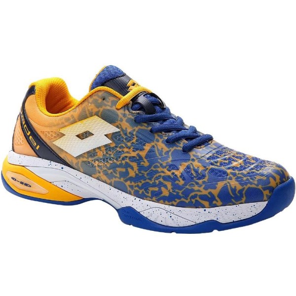 Lotto Superrapida 200 III Pacific Blue Saffron Shoes | IPONTENNIS