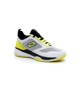 Tenis Lotto Mirage 200 Branco Amarelo Neon Preto Mulher | IPONTENNIS