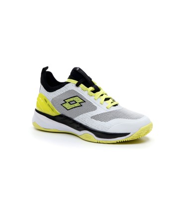 Tenis Lotto Mirage 200 Branco Amarelo Neon Preto Mulher | IPONTENNIS