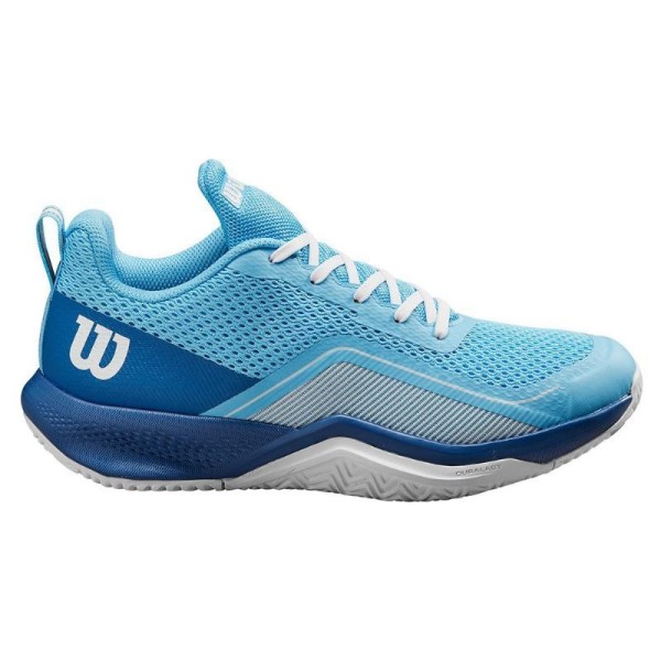 Zapatillas Wilson Rush Pro Lite Azul Royal Cielo Blanco Mujer Oferta + Barato 1