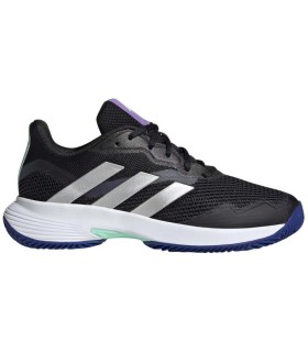 Adidas CourtJam Control Black Core Silver Women's Shoes | IPONTENNIS