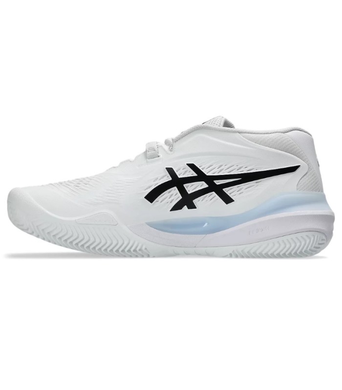 Asics Gel Resolution X Clay White Black shoes | IPONTENNIS