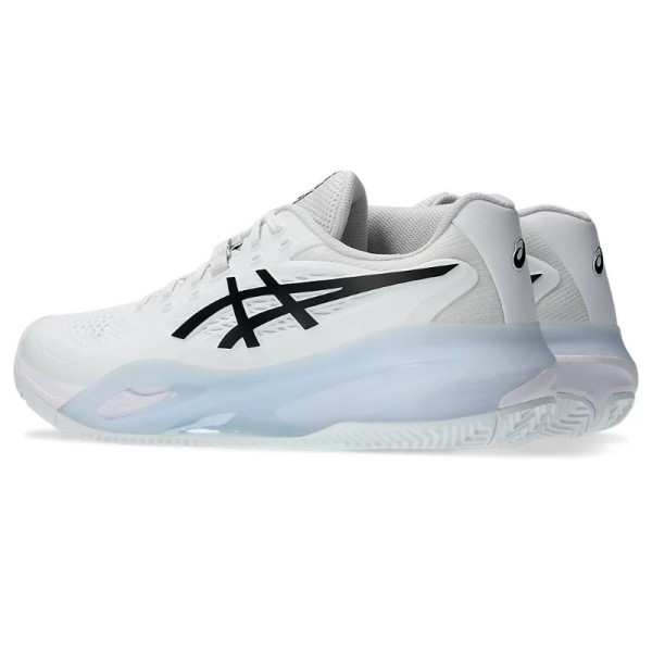Asics Gel Resolution X Clay White Black shoes | IPONTENNIS