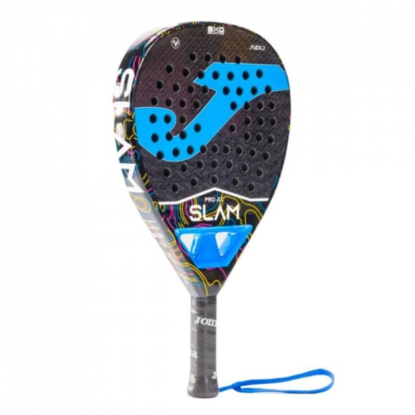 Padel racket Joma Slam Pro 2.0 Black Turquoise | IPONTENNIS