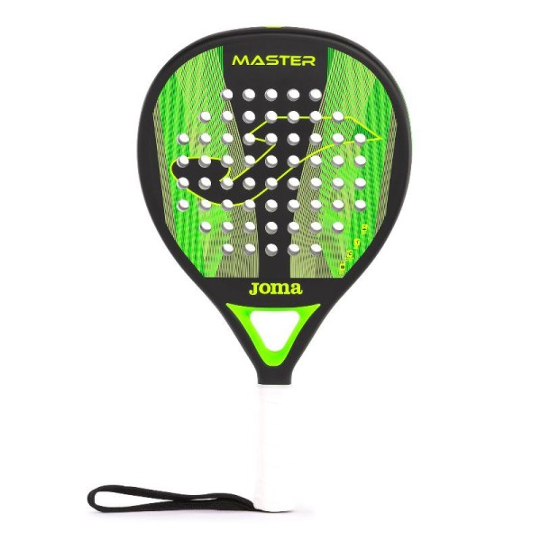 Raquete de padel Joma Master Preto Verde Fluorescente | IPONTENNIS