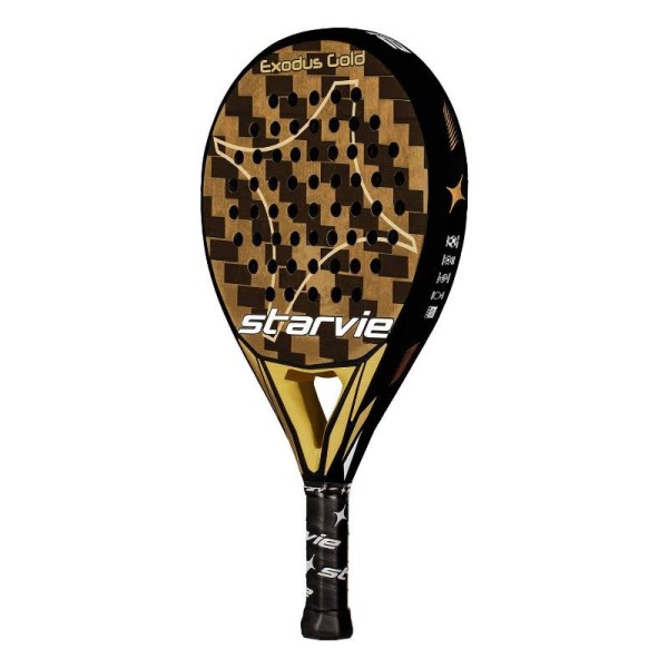 Raquete de padel StarVie Exodus Gold Black 2025 | IPONTENNIS